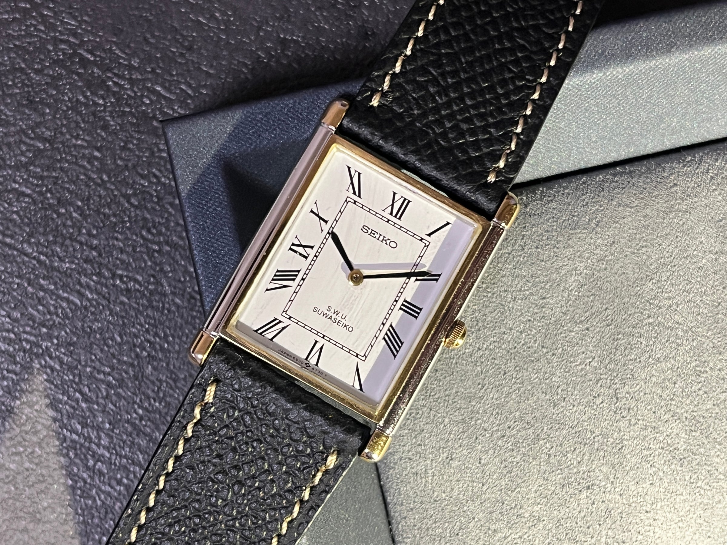 80s SEIKO TANK | DECO