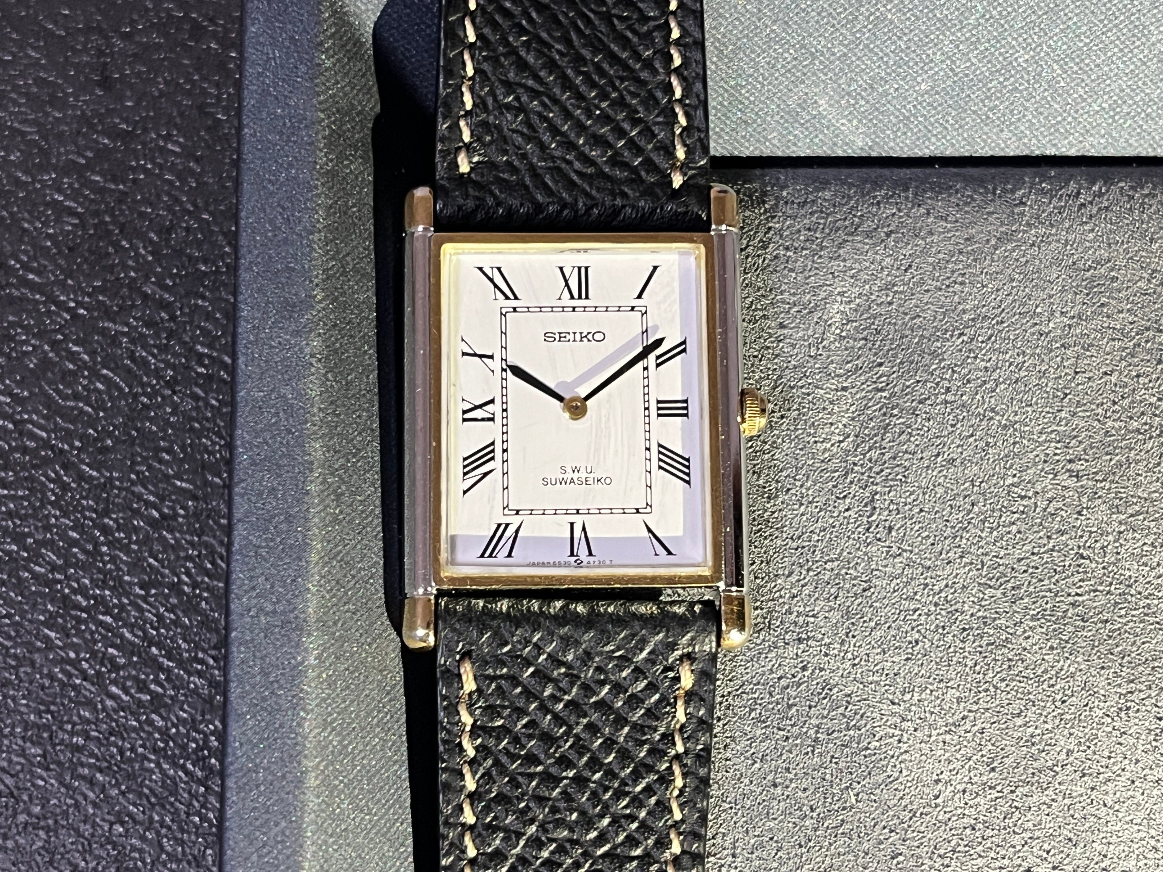80s SEIKO TANK | DECO