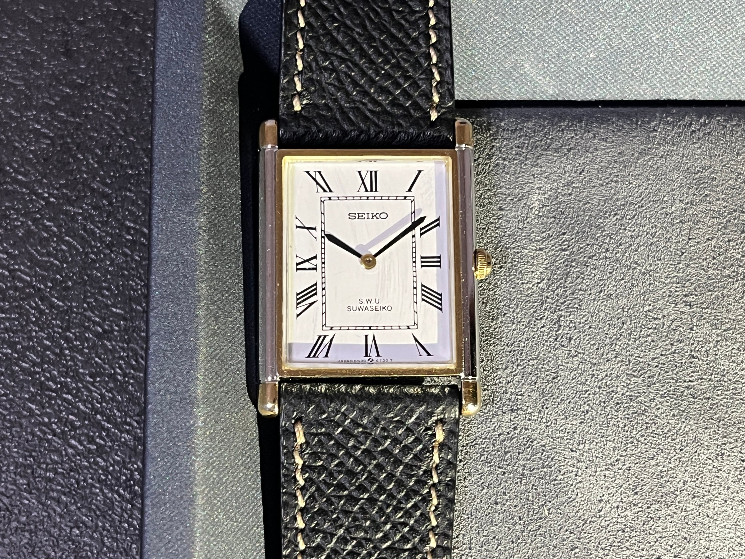 Vintage seiko tank セイコー クォーツ タンク 腕時計 80s SEIKO TANK | DECO